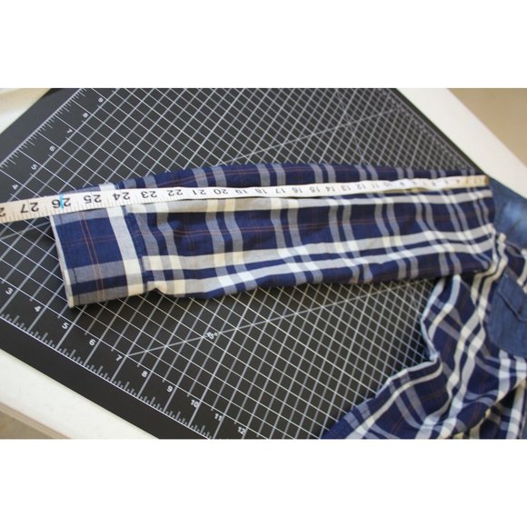 Jeans by Buffalo /Men's (Size M) casual dress button up shirt. Denim with cotton - Picture 8 of 16